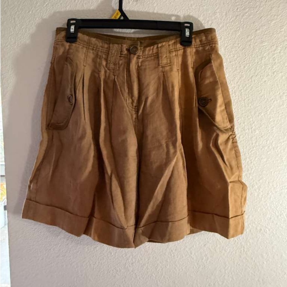 Burberry Camel A-Line Skirt - Picture 3 of 5